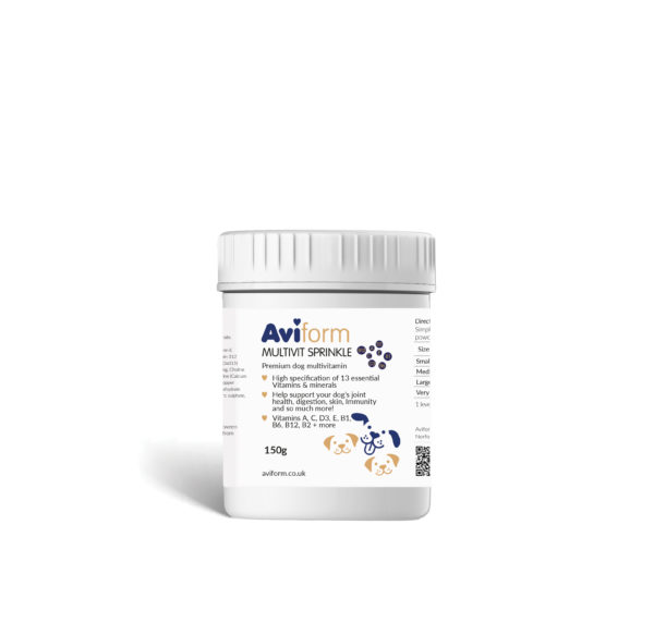 Multivit Sprinkle Dog Multivitamin Supplement