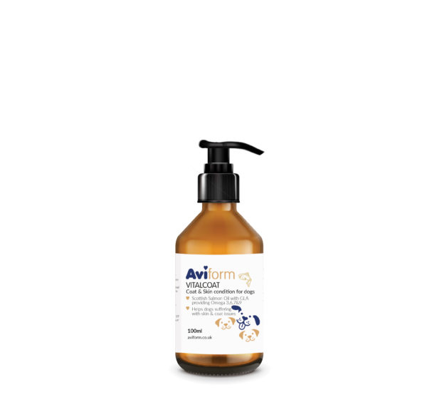 Aviform Vitalcoat Dog Coat and Skin Conditioner New Formula